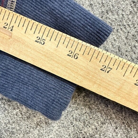 Marshall Artist Sweatshirt XL Blue Striped Crewneck - Picture 10 of 12